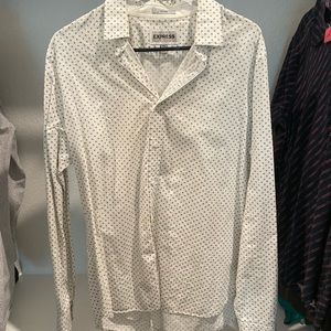 White Dotted Dress Shirt